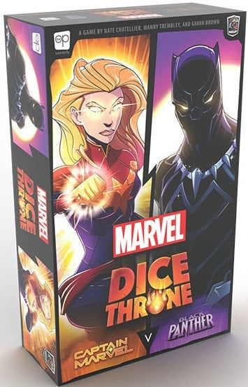 Marvel Dice Throne Captain Marvel v. Black Panther