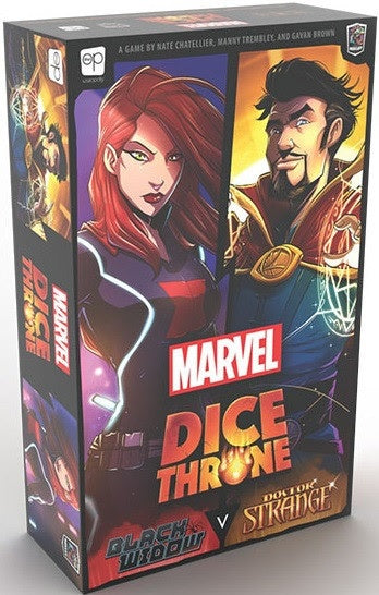 Marvel Dice Throne Black Widow v. Doctor Strange