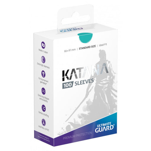 Sleeves Ultimate Guard Katana Standard Size Turquoise (100)