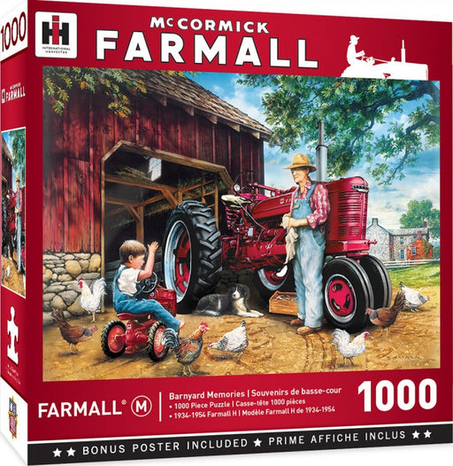 Masterpieces Puzzle Farmall Barnyard Memories Puzzle 1,000 piece Jigsaw Puzzle