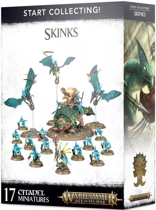 Warhammer Age of Sigmar Start Collecting! Skinks 70-72