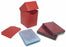 BCW Deck Case Box, Deck Protectors and Inner Sleeves Standard Elite2 Combo Pack Glossy Red