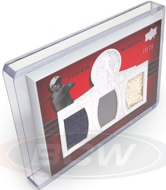 BCW Topload Card Holder Thick Card 360 Pt (2" 3/4 x 3" 7/8 x 23/64) 1 Holder per Pack