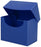BCW Deck Case Box Side Loading Blue (Holds 80 cards)
