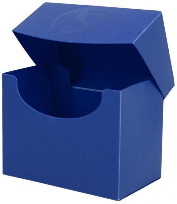 BCW Deck Case Box Side Loading Blue (Holds 80 cards)