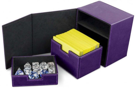 BCW Deck Vault Box LX Purple (Holds 100 Cards)