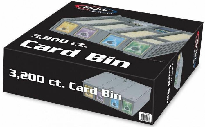 BCW Collectible Card Bin - Gray