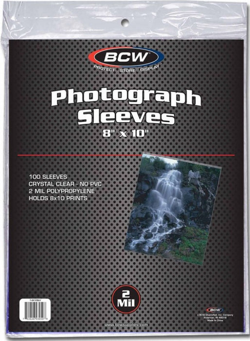 BCW Photo Sleeves (8" 1/16 x 10" 1/16)