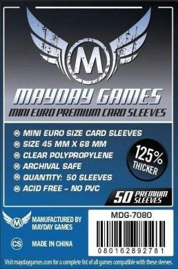 Mayday Games Mini Euro Card Sleeves 45x68mm Premium (50)