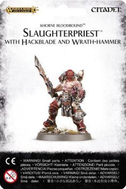 Warhammer Slaughterpriest with Hackblade and Wrath-hammer