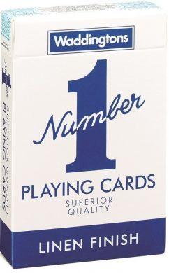 Number 1 Blue & Red Playing Cards