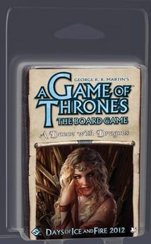 A Game of Thrones The Board Game: Dance With Dragons Exp (missing 1 setup card)