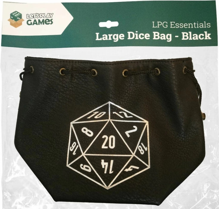 LPG Dice Bag - Large Black