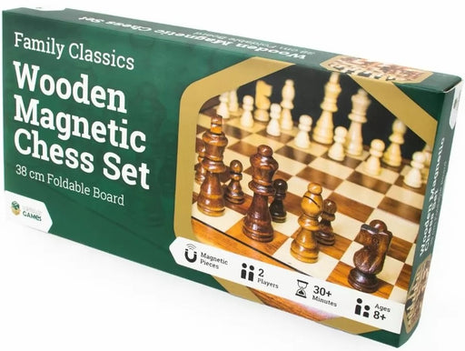 LPG Wooden Magnetic Chess Set 38 cm