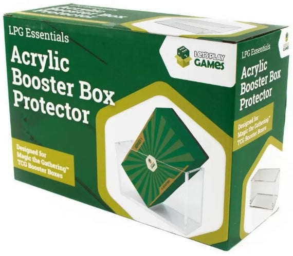 LPG Acrylic Booster Box Protector - MTG Draft Booster Box Size