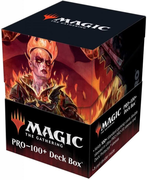 Ultra Pro Adventures in the Forgotten Realms 100+ Deck Box V4 featuring Zariel, Archduke of Avernus for Magic The Gathering