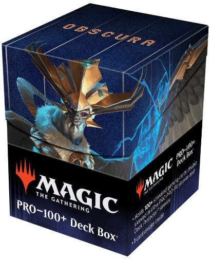 Ultra Pro Streets of New Capenna Raffine and their Obscura Crime Family 100+ Deck Box for Magic: The Gathering