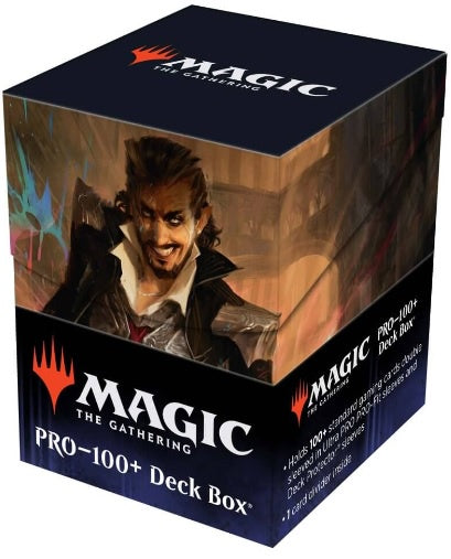 Ultra Pro Streets of New Capenna Anhelo the Deacon Commander 100+ Deck Box for Magic: The Gathering