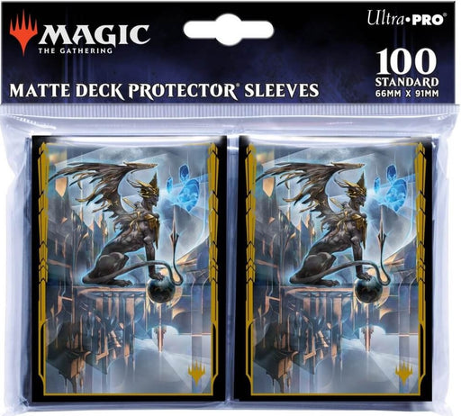 Ultra Pro Streets of New Capenna Raffine, Scheming Seer Standard Deck Protector Sleeves (100ct) for Magic: The Gathering ON SALE