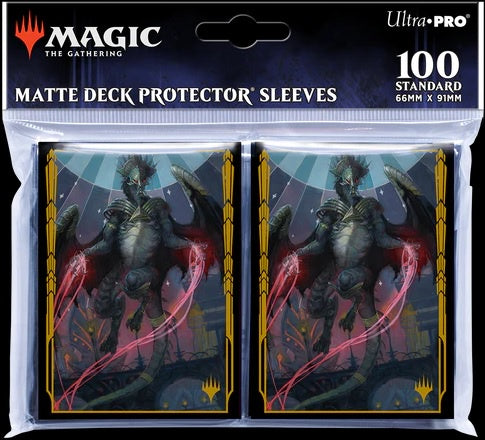 Ultra Pro Streets of New Capenna Ziatora, the Incinerator Standard Deck Protector Sleeves (100ct) for Magic: The Gathering ON SALE