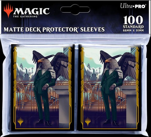 Ultra Pro Streets of New Capenna Falco Spara, Pactweaver Standard Protector Sleeves (100ct) for Magic: The Gathering ON SALE