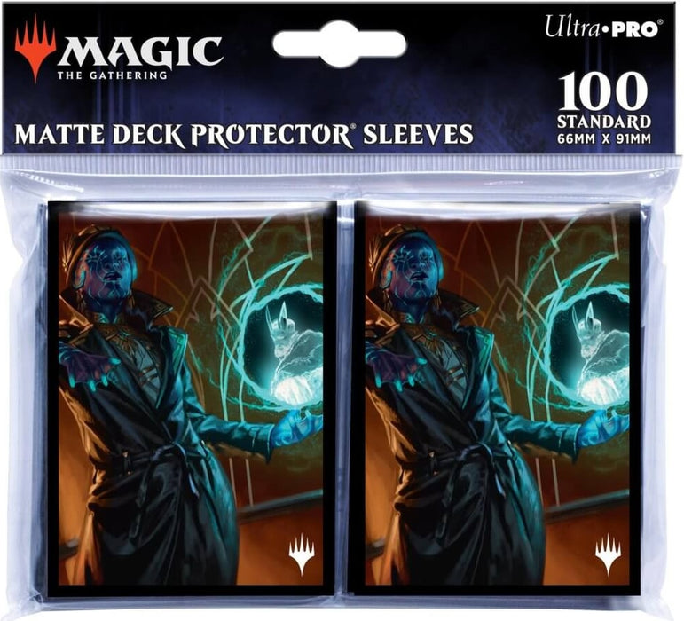 Ultra Pro Streets of New Capenna Kamiz, Obscura Spymaster Commander Standard Deck Protector Sleeves (100ct) for Magic: The Gathering ON SALE