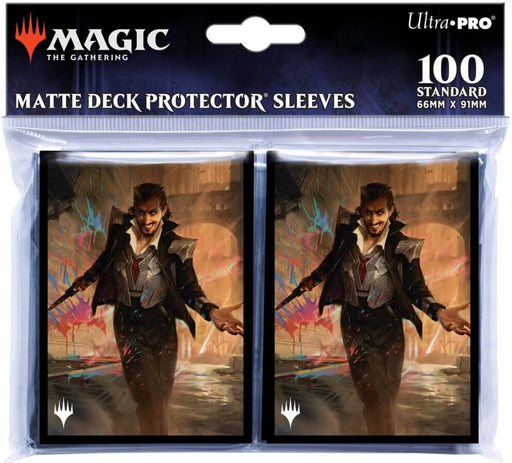 Ultra Pro Streets of New Capenna Anhelo the Deacon Commander Standard Deck Protector Sleeves (100ct) for Magic: The Gathering ON SALE