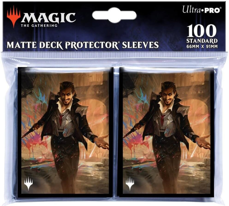 Ultra Pro Streets of New Capenna Anhelo the Deacon Commander Standard Deck Protector Sleeves (100ct) for Magic: The Gathering ON SALE