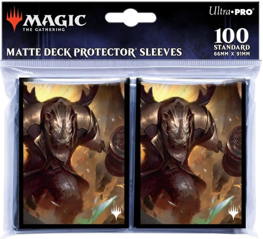 Ultra Pro Streets of New Capenna Perrie the Tangler Commander Standard Deck Protector Sleeves (100ct) for Magic: The Gathering ON SALE