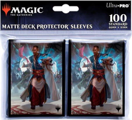 Ultra Pro March of the Machine Teferi Akosa of Zhalfir Standard Deck Protector Sleeves (100ct) for Magic: The Gathering