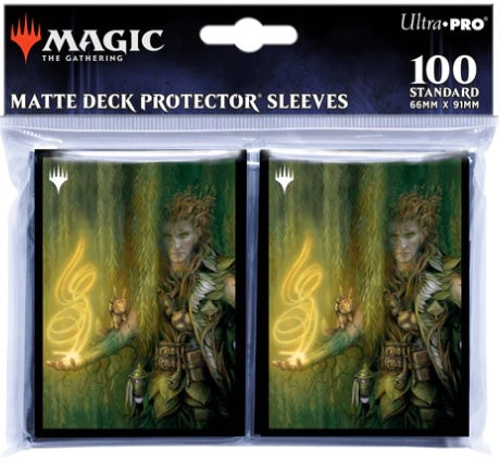 Ultra Pro Murders at Karlov Manor Kaust, Eyes of the Glade Standard Deck Protector Sleeves (100ct) for Magic: The Gathering