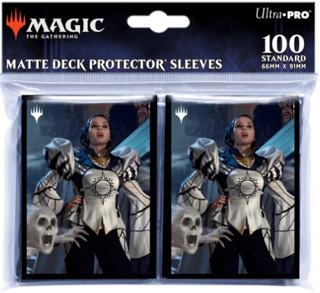 Ultra Pro Murders at Karlov Manor Teysa, Opulent Oligarch Standard Deck Protector Sleeves (100ct) for Magic: The Gathering