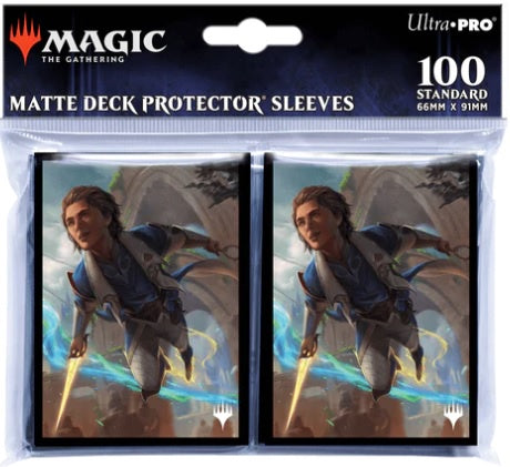 Ultra Pro Murders at Karlov Manor Kellan, Inquisitive Prodigy Standard Deck Protector Sleeves (100ct) for Magic: The Gathering