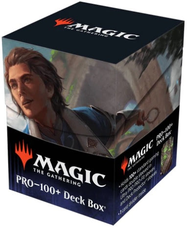 Ultra Pro Murders at Karlov Manor Kellan, Inquisitive Prodigy 100+ Deck Box for Magic: The Gathering