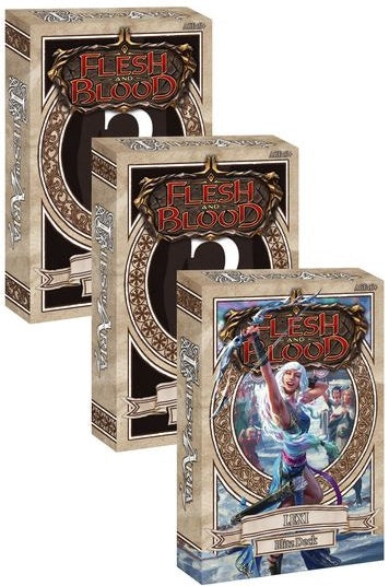 Flesh and Blood TCG Tales of Aria Blitz Deck Set of 3 ON SALE