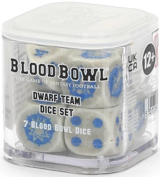Blood Bowl Dwarf Team Dice Pack
