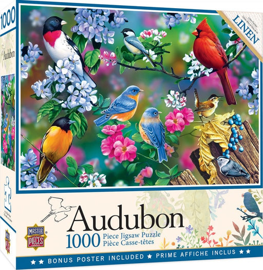 Masterpieces Puzzle Audubon Songbird Collage Puzzle 1,000 pieces  Jigsaw Puzzle