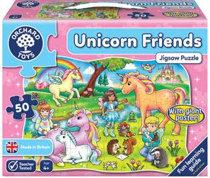 Unicorn Friends Puzzle & Poster 50 pieces  Jigsaw Puzzl