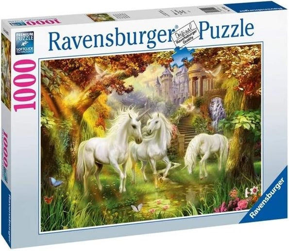 Unicorns in the Forest 1000 piece Jigsaw Puzzle