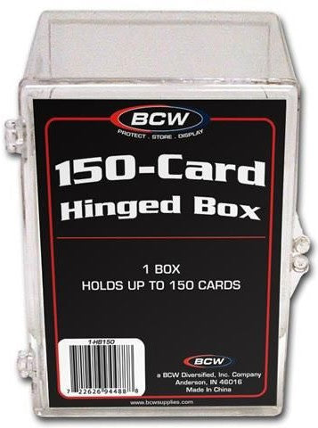 BCW Hinged Box 150 Count