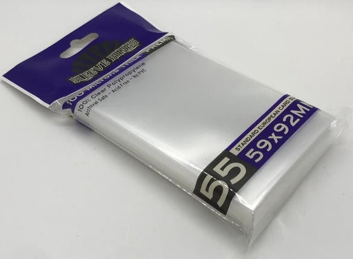 Sleeve Kings Board Game Sleeves Standard European (59mm x 92mm) (55 Sleeves per Pack)