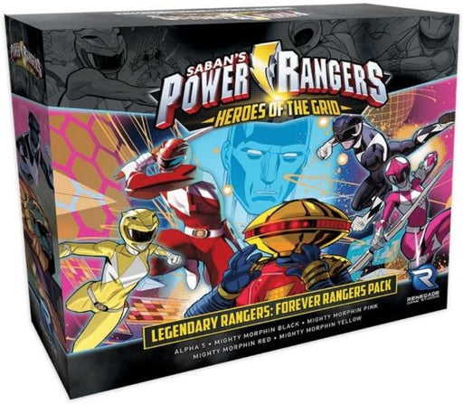 Power Rangers Heroes of the Grid Legendary Rangers Forever Rangers Pack