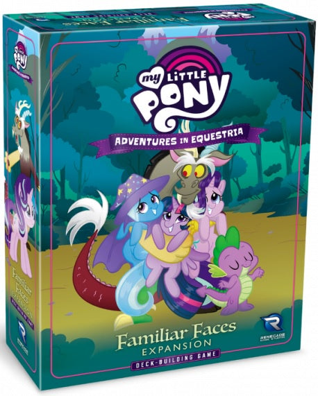 My Little Pony Adventures in Equestria Deck-Building Game Familiar Faces Expansion