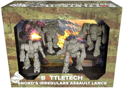 BattleTech Snord's Irregulars Assault Lance Pack