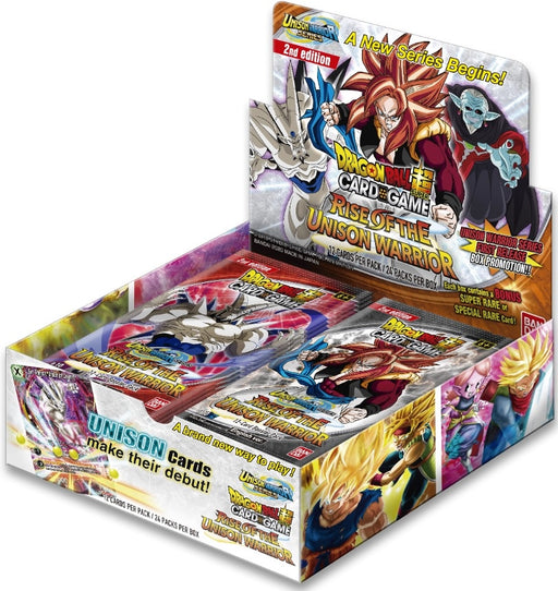 Dragon Ball Super Card Game UW1 Rise of Unison Warrior Booster Box 2nd Edition