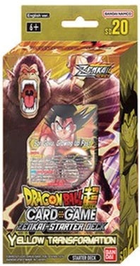 Dragon Ball Super Card Game Zenkai Series Starter Deck 20 Yellow Transformation