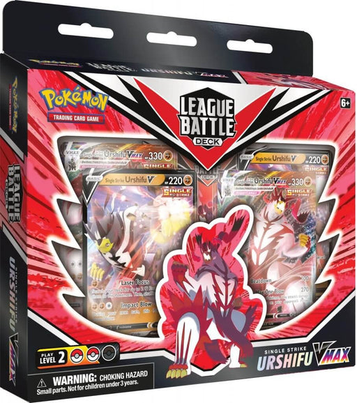 Pokémon TCG Urshifu VMAX League Battle Deck Single Strike - Red ON SALE