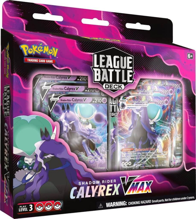 Pokémon TCG Calyrex VMAX League Battle Deck Shadow Rider
