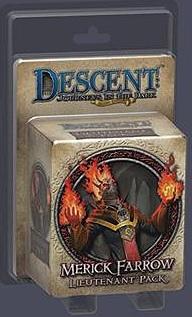 Descent: Journeys in the Dark (Second Edition) - Lieutenant Pack Merick Farrow