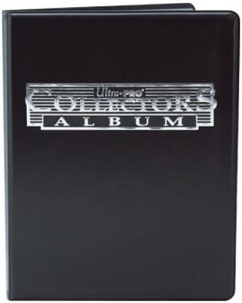 Ultra Pro 4 Pocket Collectors Portfolio Black
